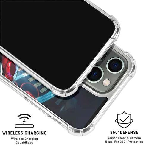 Marvel Spiderman Spiderman Armor MK IV iPhone 15 Pro Clear Case